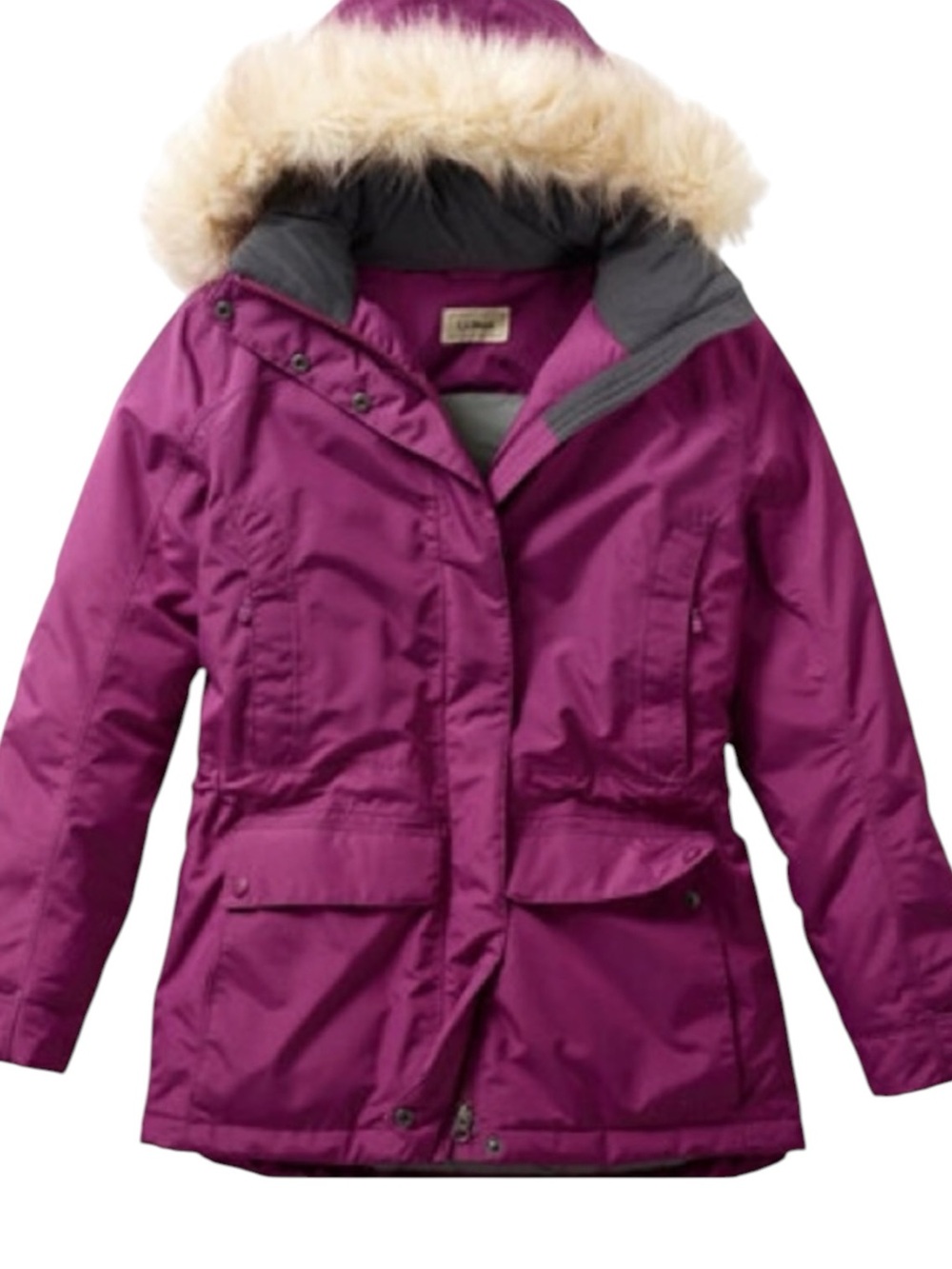 L.L. Bean Women's Baxter State Parka Mulberry Medium